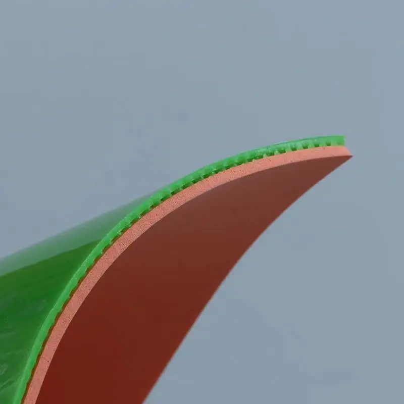 Oryginalna guma robić tenisa stołowego przyjaźń 729 przechodzić Zielony niebieski seria lepki pryszcze-w świst Pong kolor guma z certyfikatem ITTF