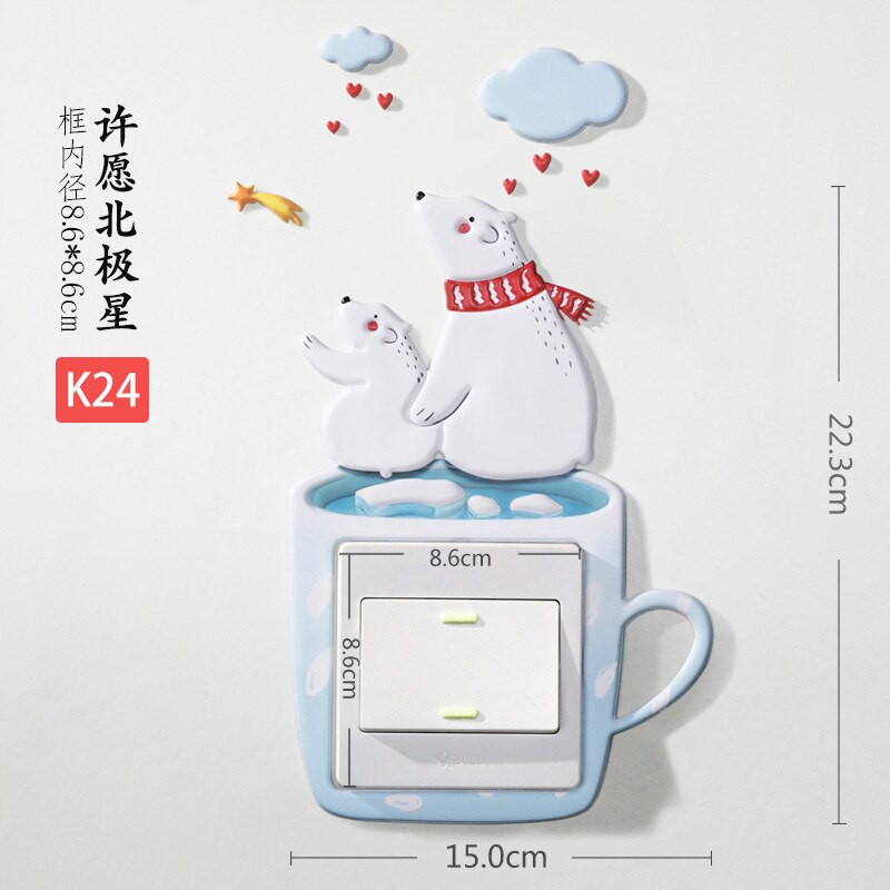 Pegatinas 3d adesivos de parede Switch stickers naklejki children's room autocollant mural glow in the dark adesivi home decor: K24