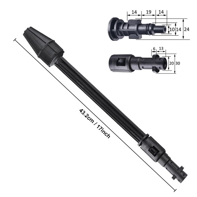 Bilvask keramisk roterende dyse lanse til parkside karcher bilpleje turbo dyse lanse højtryksrenser pistol