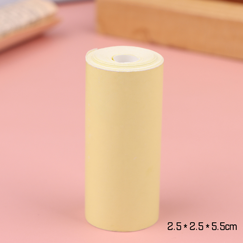 Mini Printer Paper Self-adhesive Thermal Papers HD Color Label Printers Photo Inkless Printing