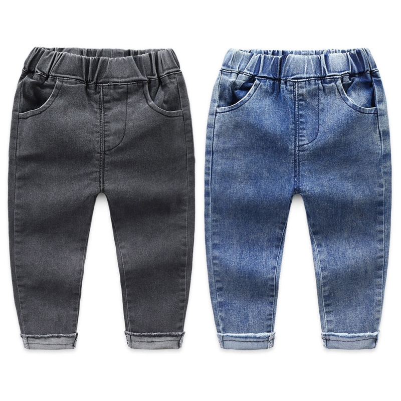 2020 Capretti di estate Del Ragazzo Dei Pantaloni Jeans di Colore Solido Disegno Della Tasca Del Bambino della Mutanda Pantaloni Lunghi Gonne E Pantaloni Per Bambini di Fantasia