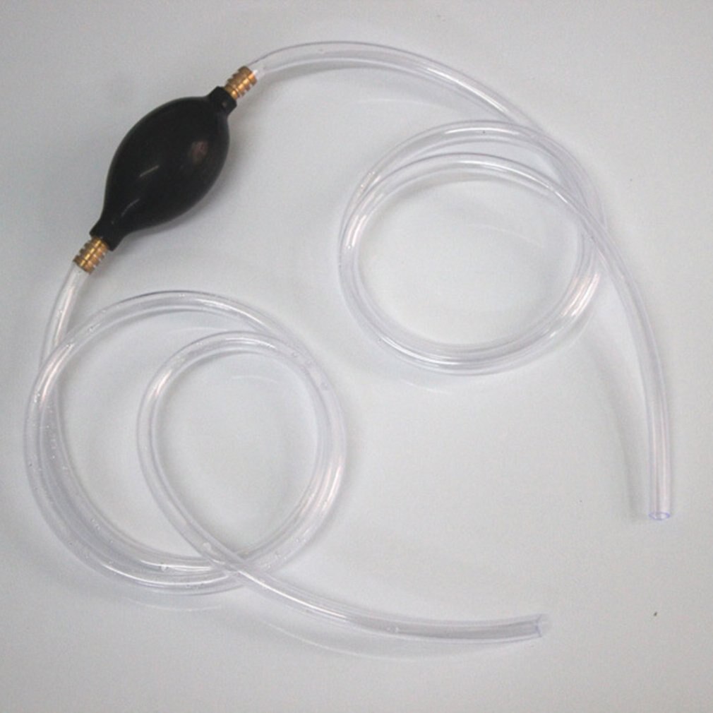 Auto Car Siphon Syphon Hose Tube Pump for Fluid Water Gas Gasoline Liquid Transfer Portable Manual Hand Pump Tools