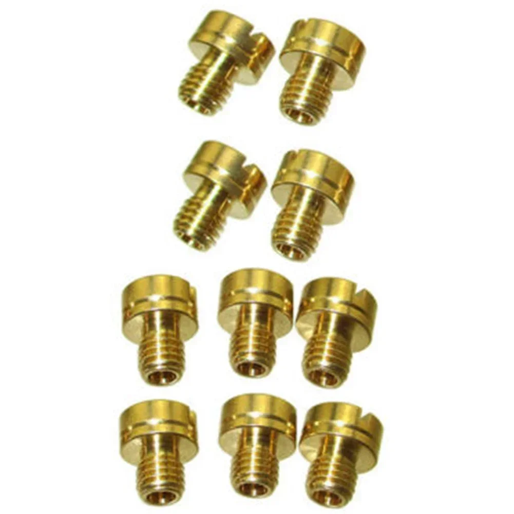 10x Main Jet M5 For Mikuni Carburetor #155, 160, 170, 175, 180, 185, 190 195 200 205 Carb Main Jets Motorcycle Accessories