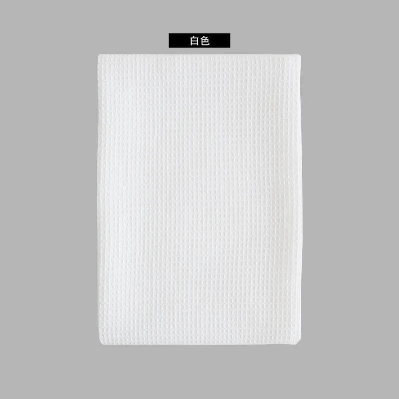 1/4PCS Cotton Waffle Weave Napkins, Absorbent Teatowel Dinner Table Reusable Towel,Kitchen Household Durable Cloth,17x25Inch