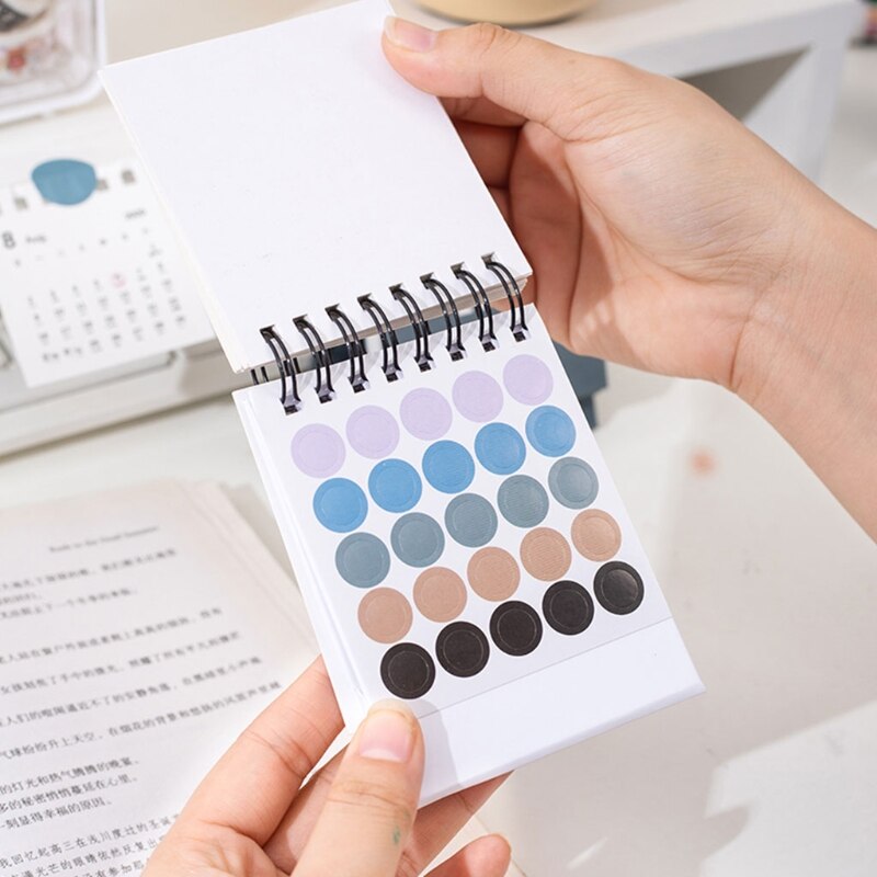 Mini Kalender Stehend Schreibtisch Spule Kalender Schreibtisch Aufstehen Kalender-Dezember