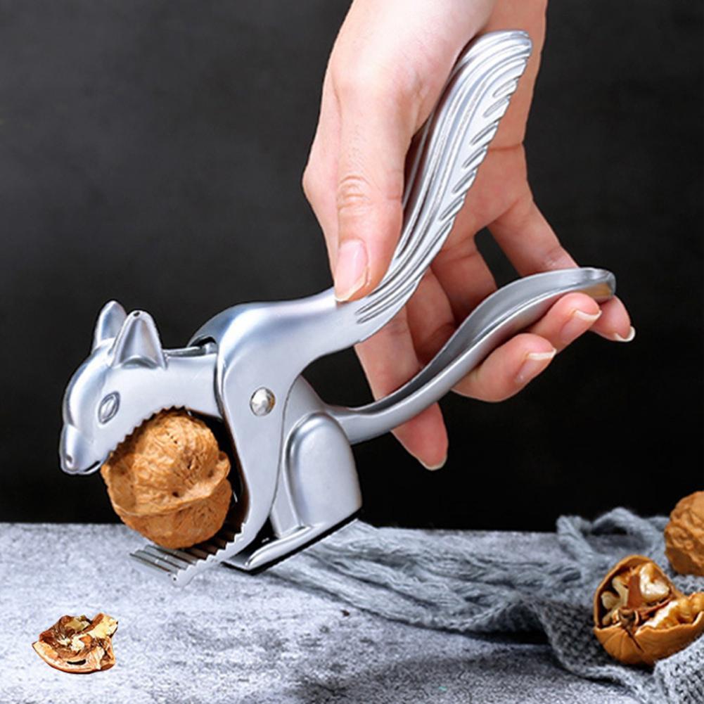 Multifunction Crack almond Walnut Pecan Hazelnut Filbert Nut Kitchen Nutcracker shell Clip Tool Clamp Plier Cracker