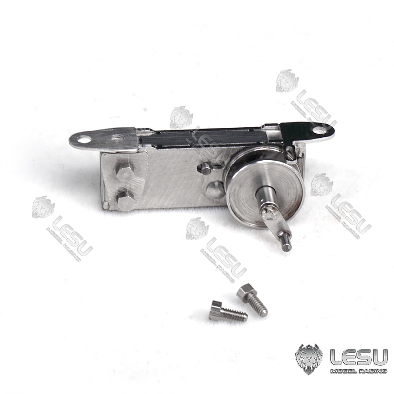 Cabrestante Manual de Metal LESU para 1/14 DIY TAMIYA RC camión volquete modelo Tractor remolque