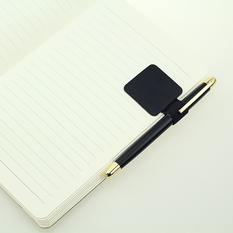 Stylos adhésifs, porte-stylo en cuir Clips, 1 pièce, pour cahiers, revues, stylo, organisateur, papeterie scolaire
