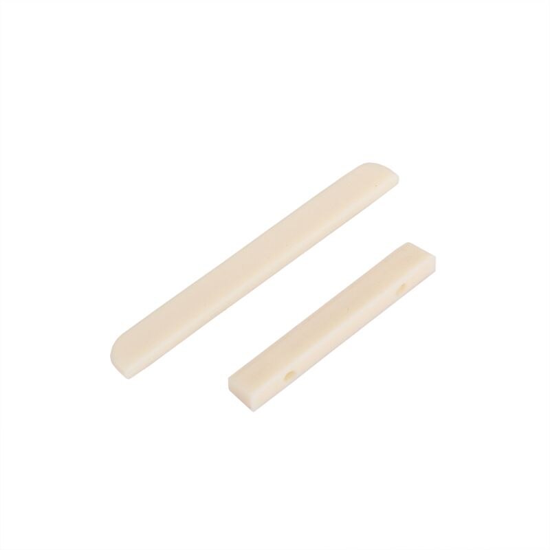 Uke Plastic Saddle Nut For Ukulele 4 String Tie Bridge