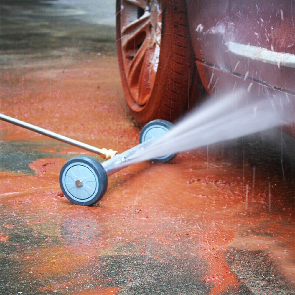 Under Body Accessories Pressure Washer High Power 4 Spray Nozzle Portable Stainless Steel Chassis Undercarriage Cleaner