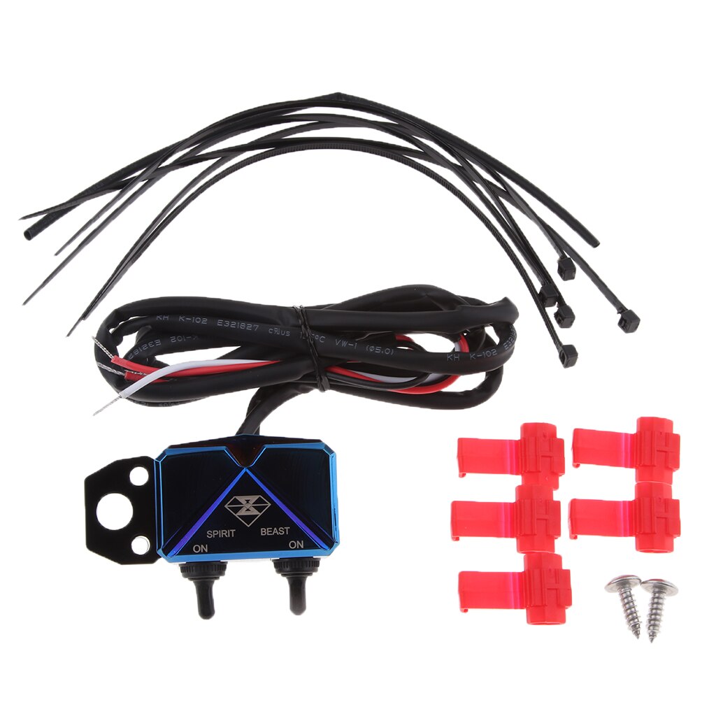 SPIRIT BEAST Motorcycle Switch Control Box For Dangerous Spot Light