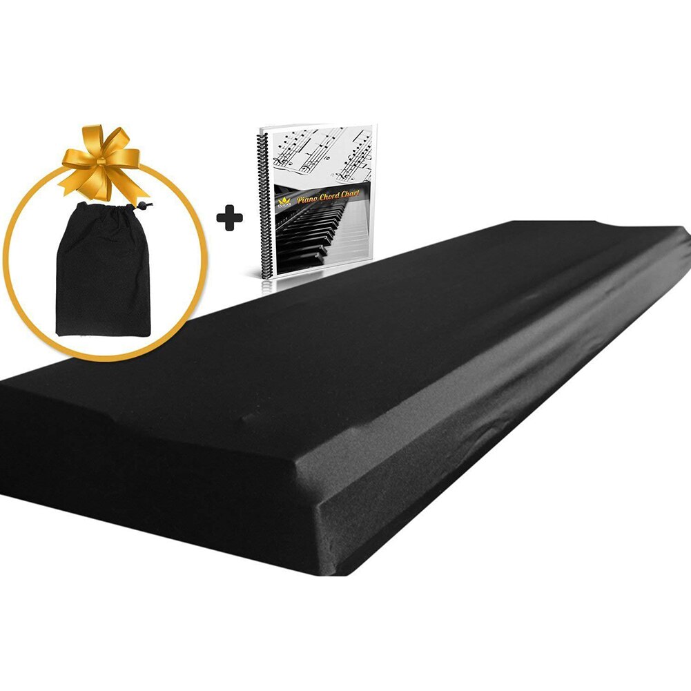 61 à 76 touches accueil housse de Piano Anti rayure lavable élastique pratique pliable Anti-poussière réglable clavier de protection doux