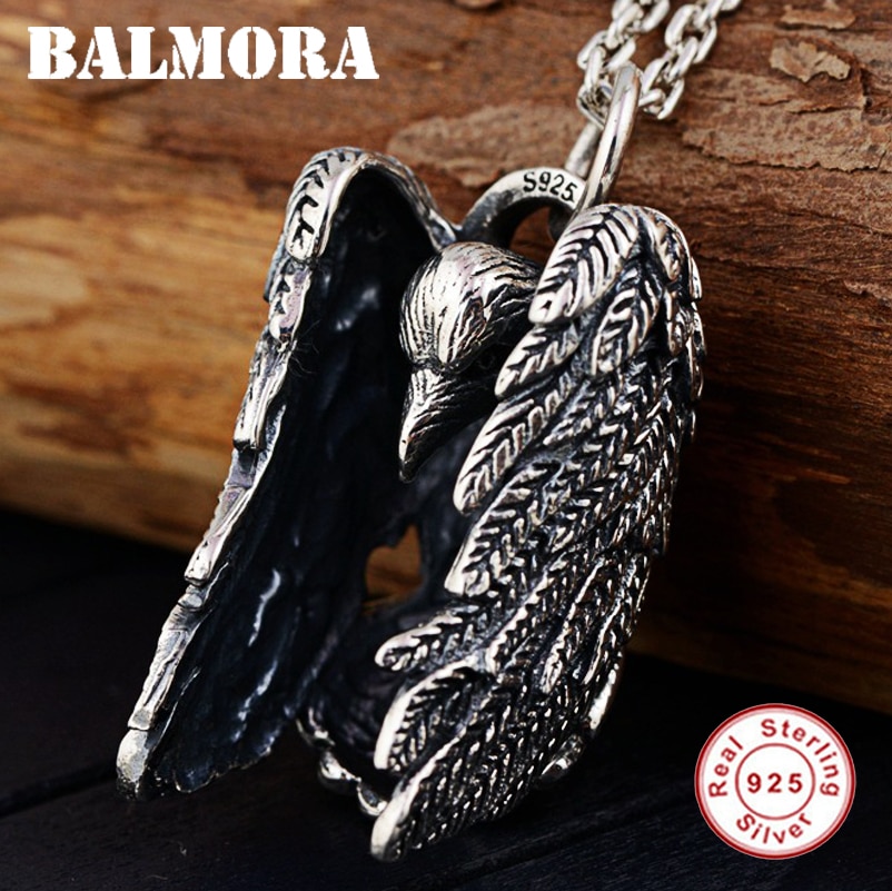 BALMORA 925 Sterling Silver Eagle Charm Pendants f... – Grandado
