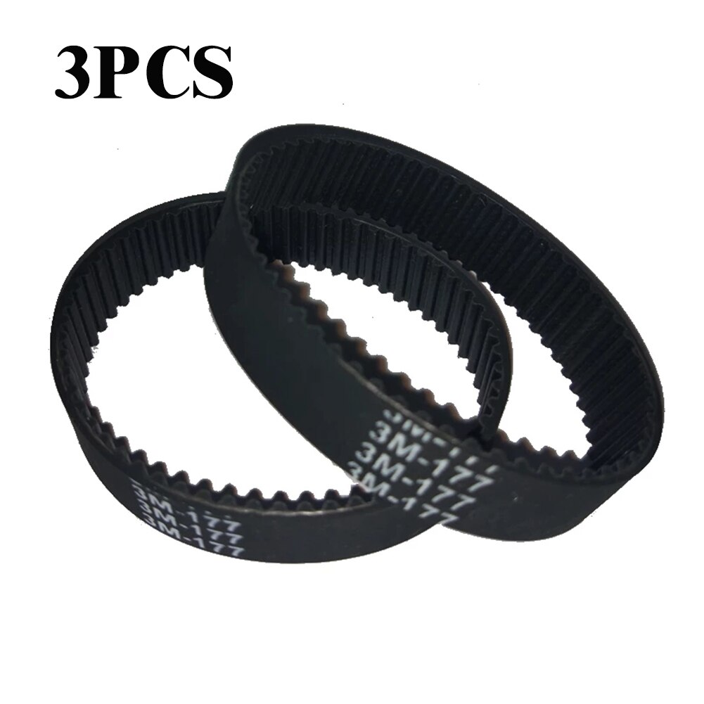 3pcs Toothed High Torque Drive Planer Belt Replacement For Black & Decker KW715 KW713 BD713 Part No.324830-02