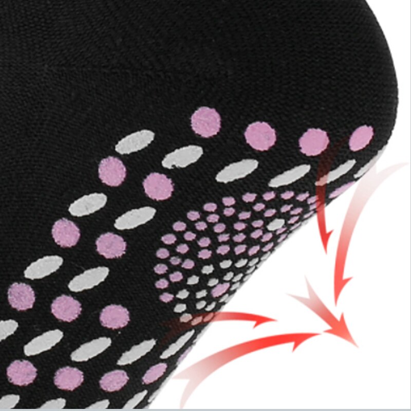 Calzini autoriscaldanti per donna uomo calzini riscaldati calzini in cotone termico per terapia magnetica con tormalina ai piedi scaldino da sci invernale