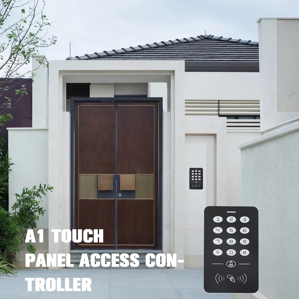 Hands Door Access Control System Kit RFID Keypad Power Supply Electric Magnetic Lock Strike Door Locks for Home