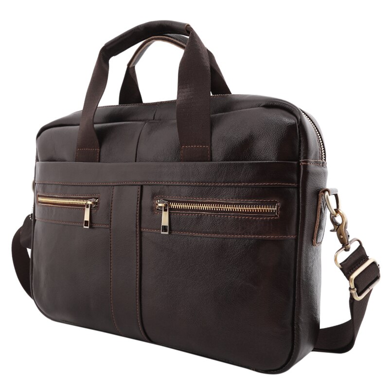 Aktetassen herentas pu leer multifunctionele messenger bags laptoptas leren aktetas