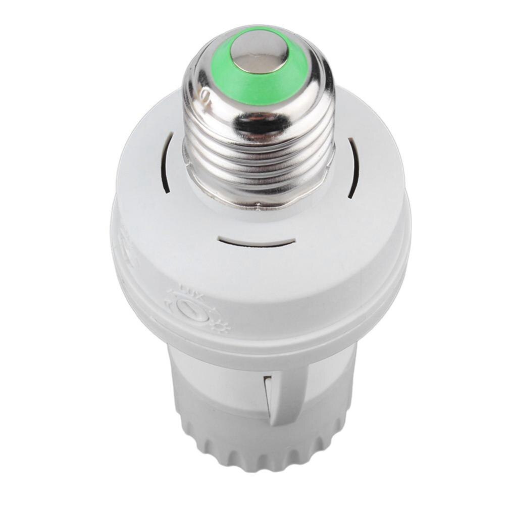 E27 Plug 360 Graden Pir Inductie Motion Sensor Infrarood Bewegingsdetectie Sensor Gloeilamp Socket Schakelaar Base Houder AC110-220V