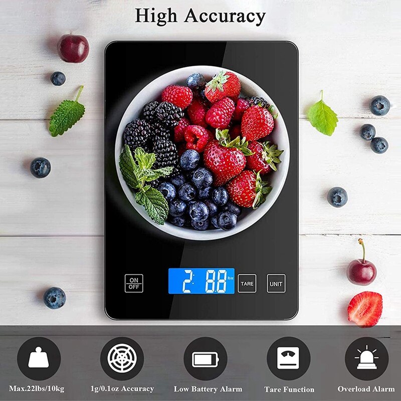 Kitchen Scale Digital Weight Grams and Oz, Kitchen Scale for Cooking Baking, Precise Graduation,for Cooking Baking