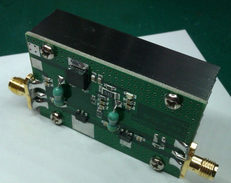 1 MHZ ~ 500 MHZ 1.5 W amplifier HF FM VHF UHF RF power amplifier
