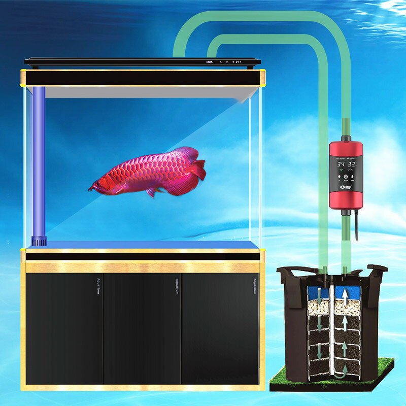 300W 500W 800W 1000W 1200W aquarium External filter heating rod for fish tank. High-power aquarium external filter heater