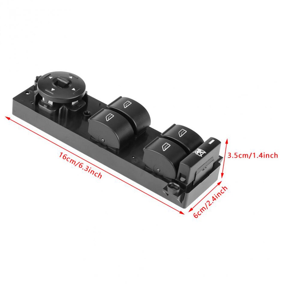 Vervanging Elektrische Master Schakelaar Ruitbediening Voor Ford Focus 2005 2006 2007 Oem 3M512K021AB Venster Lifter Knoppen Glas Dichter
