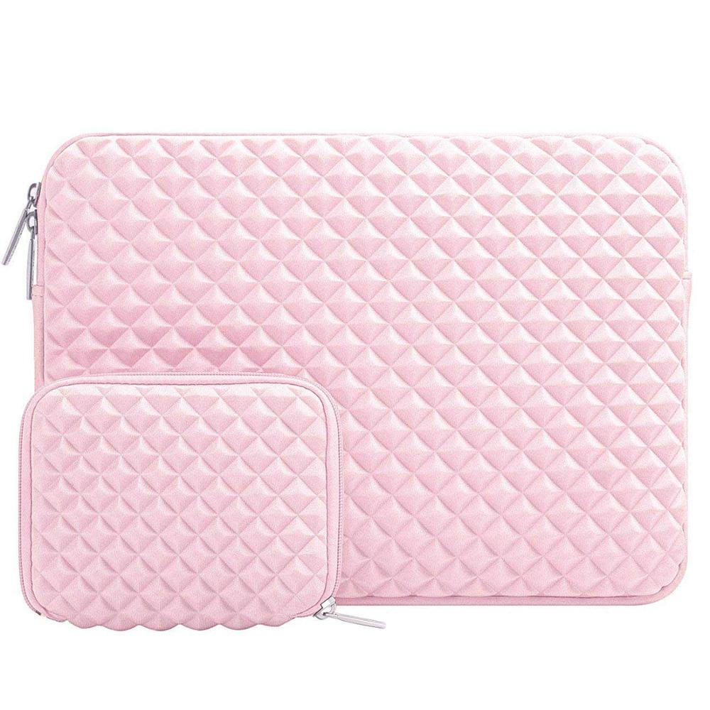 MOSISO Laptop Sleeve 13-13.3 inch for MacBook Air Pro Retina - Waterproof Neoprene Notebook Bag: Rose Quartz / 13-13.3 inch