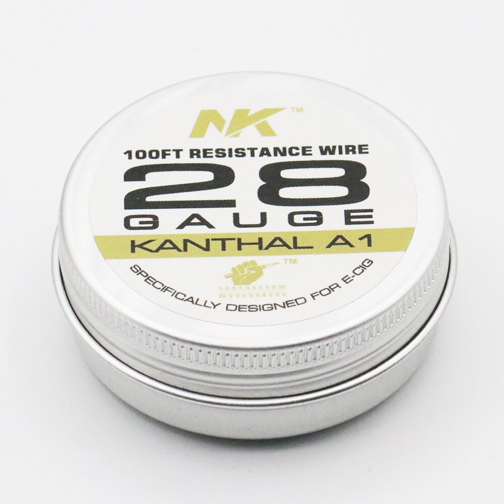 Filo di resistenza NK Clean KA1 22G 24G 26G 28G 30G 36G 38G 40G 44G filo bobina Vape: A1 38G 1000Ft