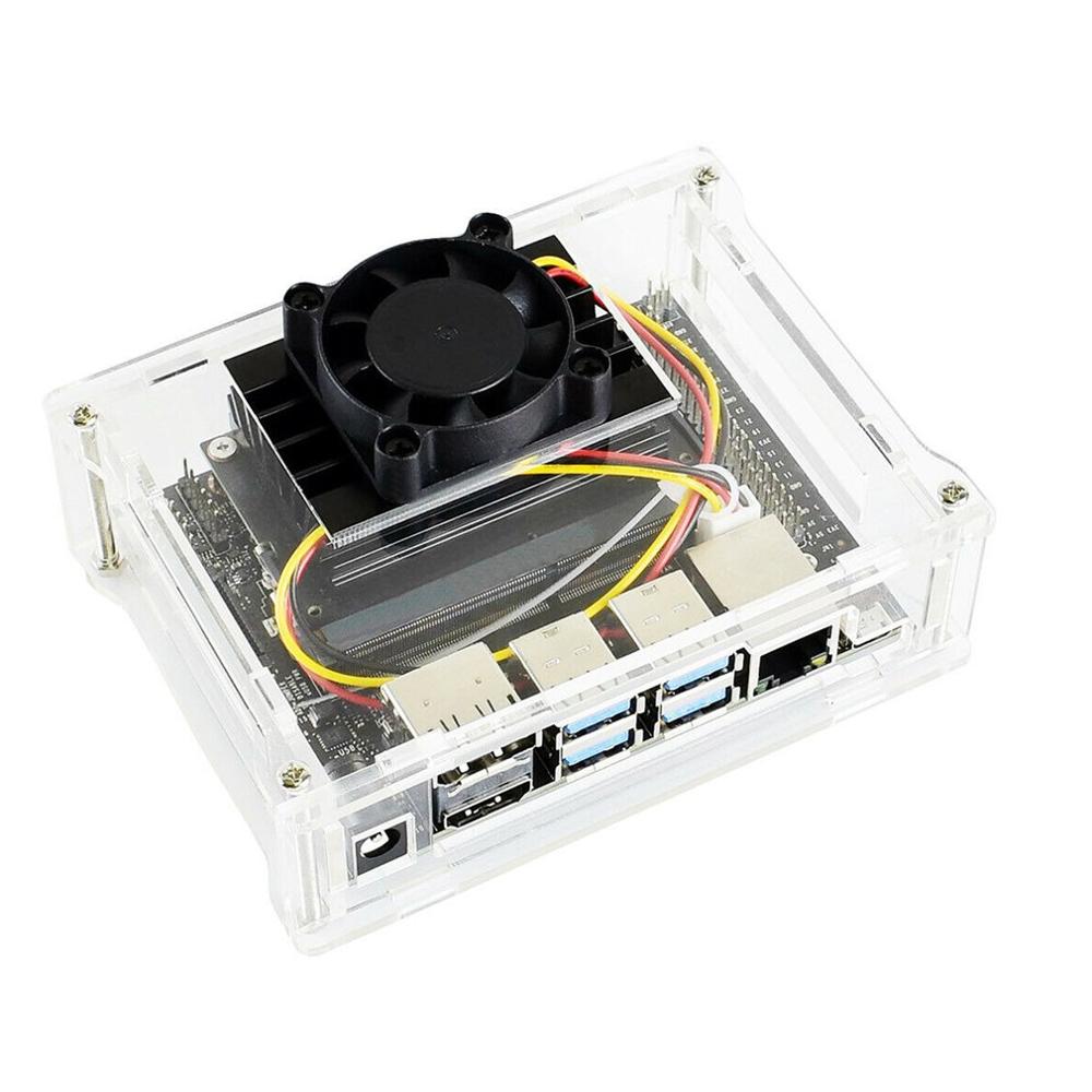 Stof Weerstand Acryl Clear Case Type A Voor De Jetson Nano Ontwikkelaar Behuizing Met Schroeven Wifi Module