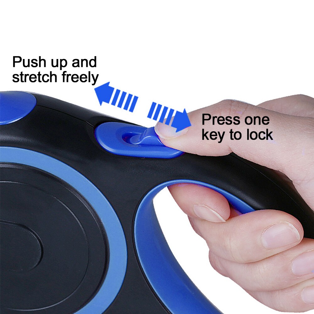 Laisse rétractable pour grands chiens, automatique, Flexible, en Nylon, corde de Traction longue et forte, extensible, fournitures pour animaux de compagnie