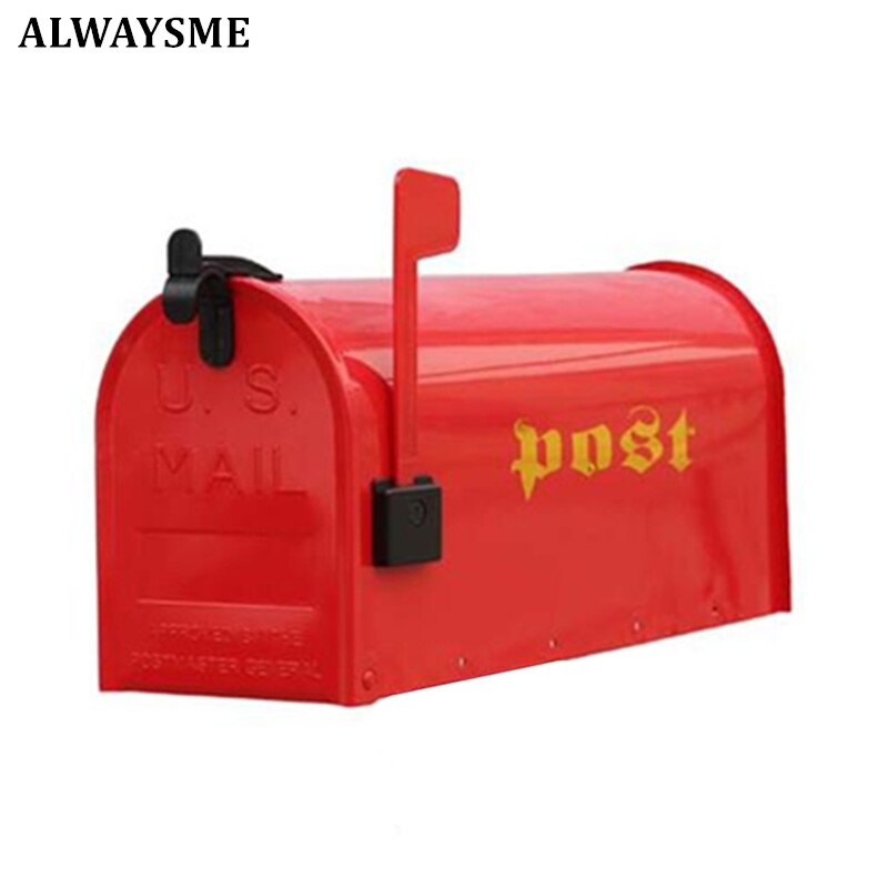 Alwasyme Post-Mount Mailbox