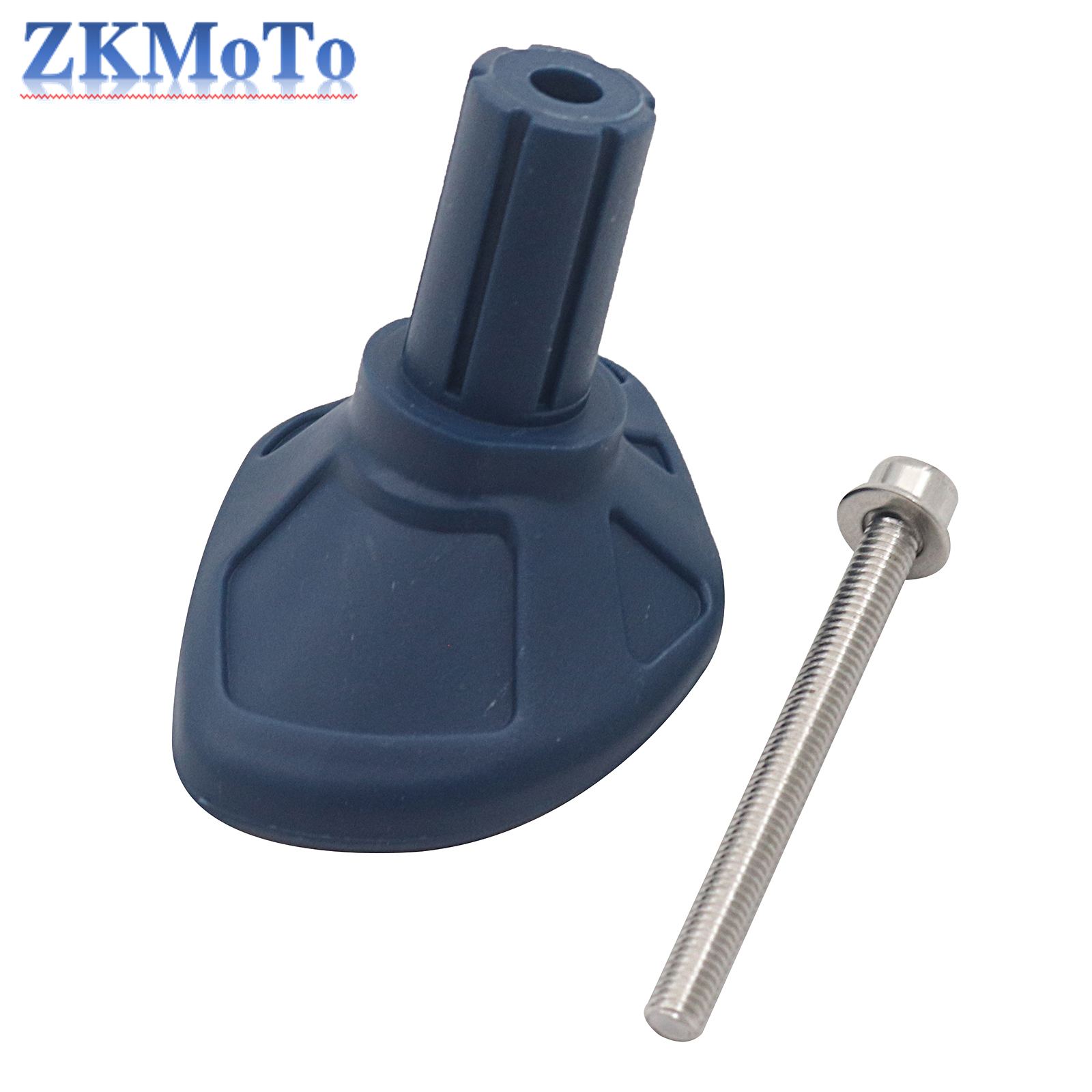 Motorrad abs Kunststoff Seitenst änder trete Stand Basis Fuß passend für 2023 xc exc xcw xcf: Blau