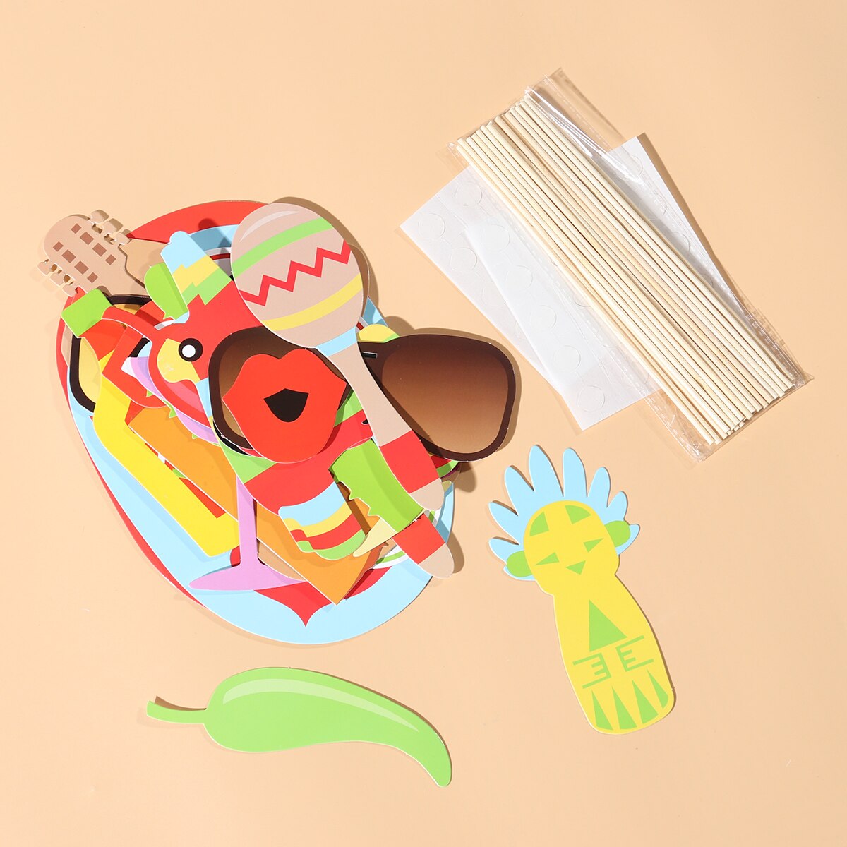 26 sztuk meksykańskie foto budka rekwizyty Selfie rekwizyty na meksykańskie wesele urodziny wieczór panieńnarty impreza tematyczna wystrój