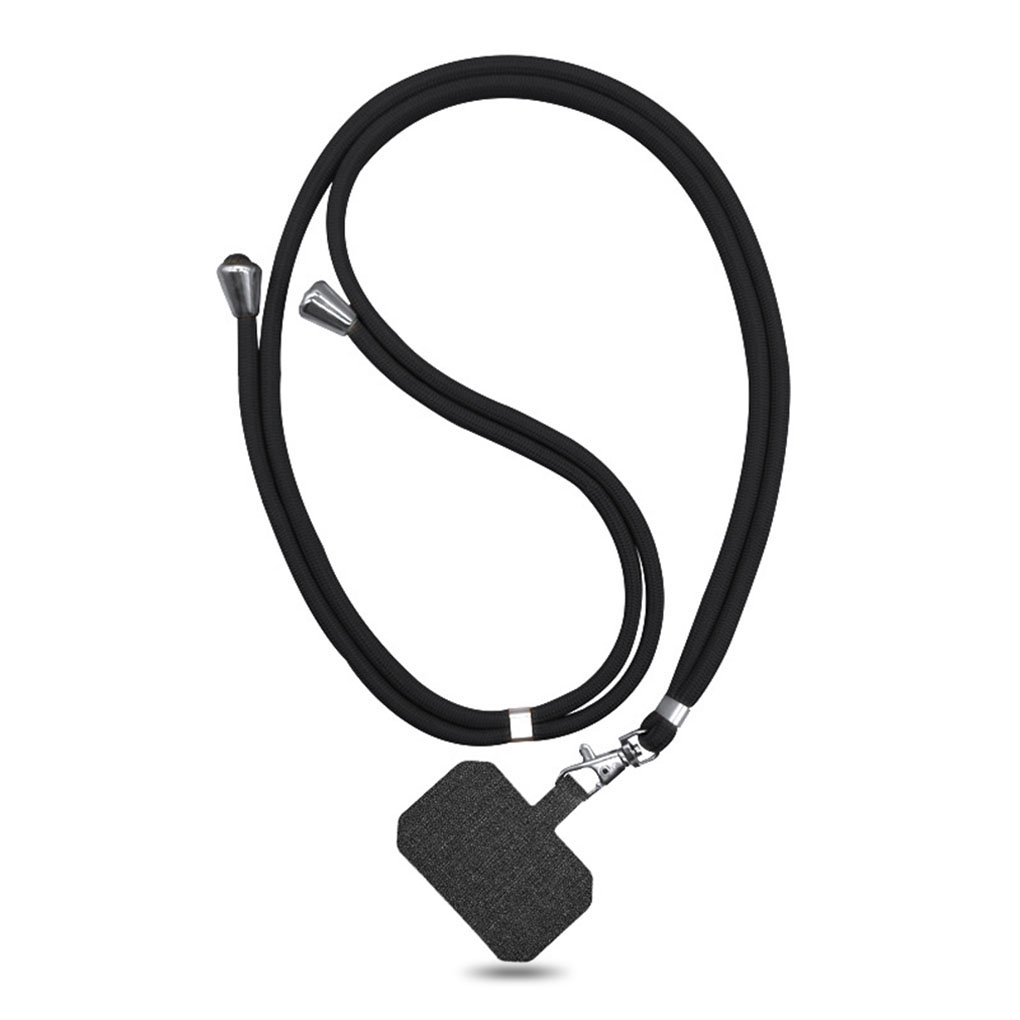 Cordón de teléfono Cordón universal para teléfono celular con correa de nailon ajustable para el cuello para iPhone 14 13 12 Pro X XR 8 7 Plus cuerda colgante: Azul / Verde
