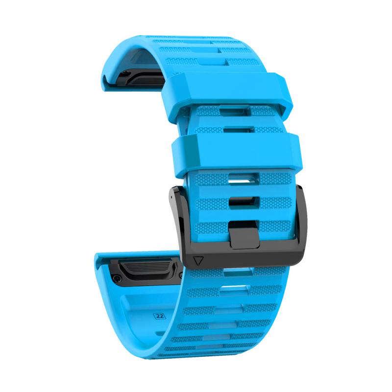 Weiche Silikon Ersatz Armband Strap Für Garmin Fenix 5/6 Bands Zubehör Sport Atmungsaktive Air Loch Wasser-Beweis Straps: 07