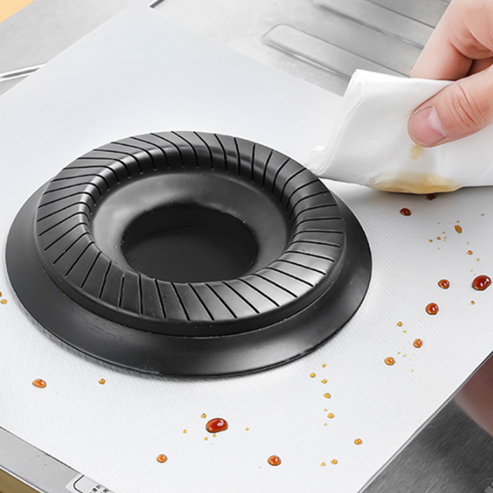 Stove Protector Cover Liner Gas Stove Stovetop Burner Protector Stove Clean Mat Pad Kitchen Accessories Mat Cooker Cover