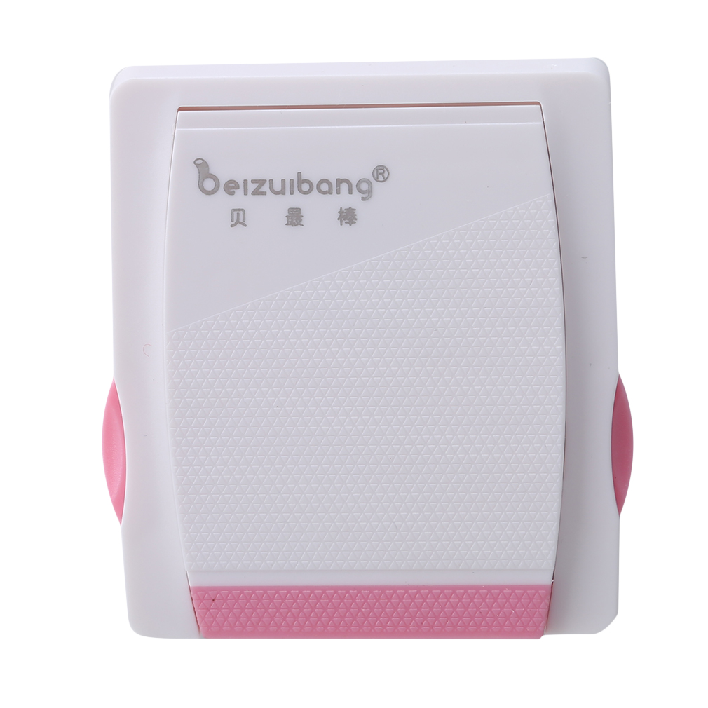 Safety Protection Window Locks Kids Sliding Door Lock Baby Safety Sliding Moving Door Lock Stopper Safe Protect: red