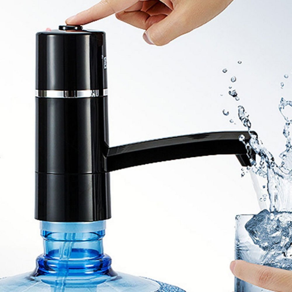 Electric Household Water Dispenser USB Charging Bottled Water Pumping Device 5W Touch Control Water Pumping Suction Machine
