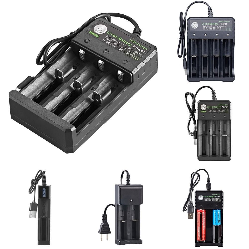 DC 4.2V 1A Lithium Battery Charger AC Direct Charge Led Display Light Battery Charger Temperature Protection Overload Protection