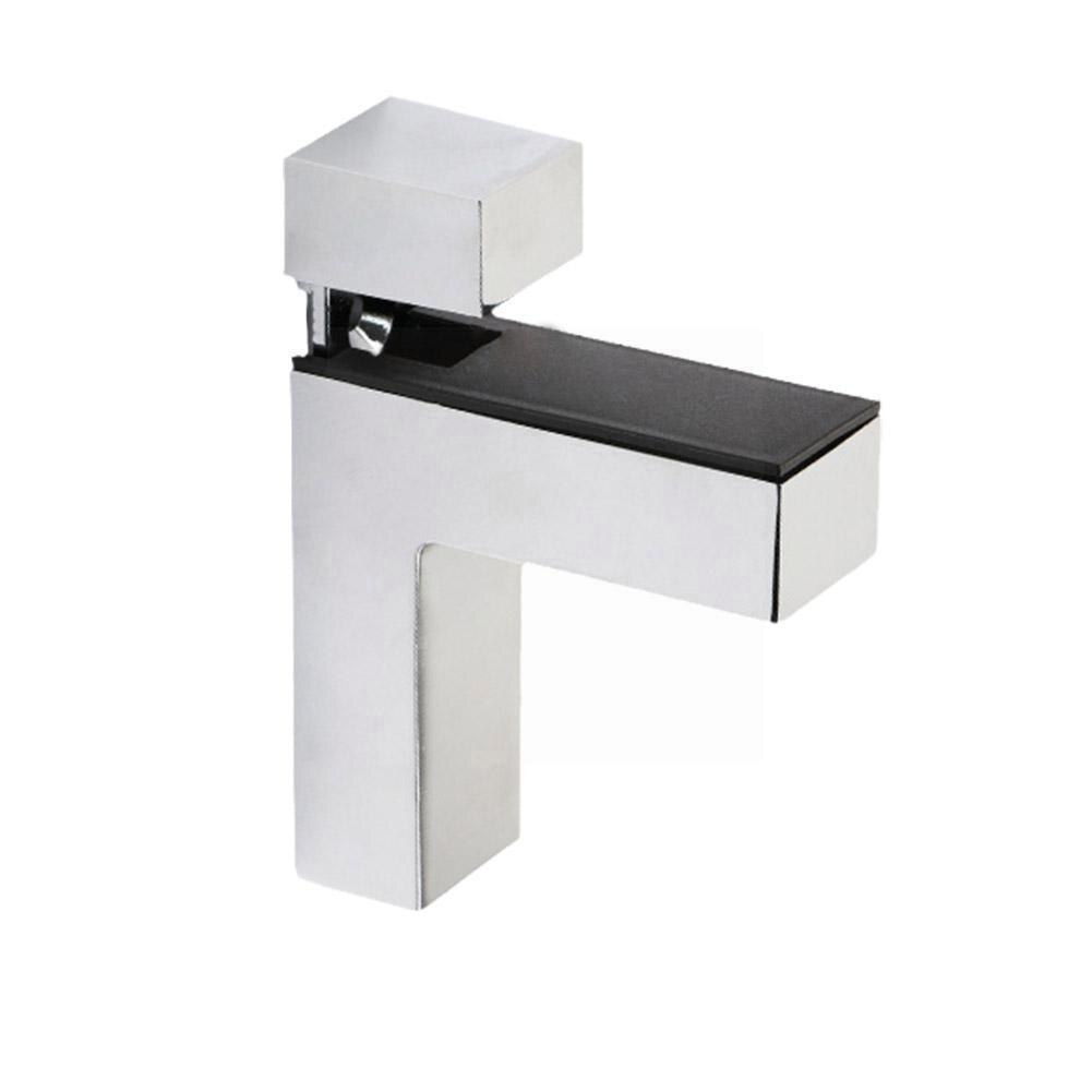 Zinklegering Verstelbare Glasplaat Houder Glas Klemmen Ondersteuning Legering Plank Plank Beugel Glas Plank Houder Beugel G1f6