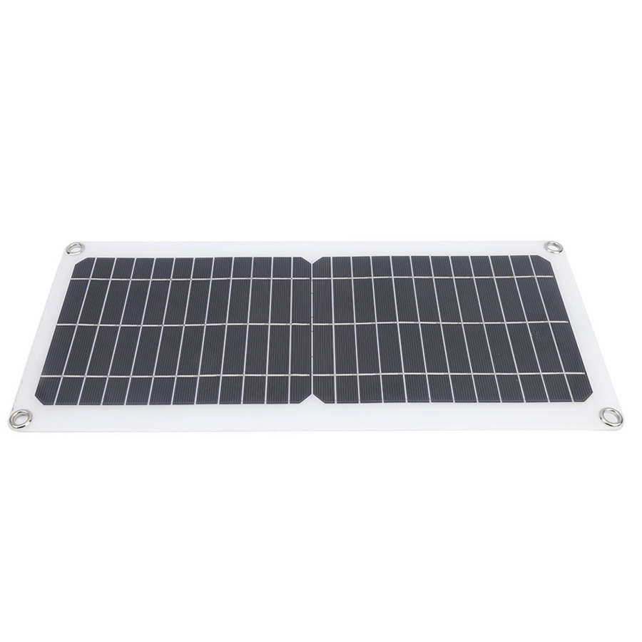 15W Solar Panel 15W Flexible Solar Panel USB Port IP65 Waterproof Monocrystalline Charger for Car RVs Outdoors