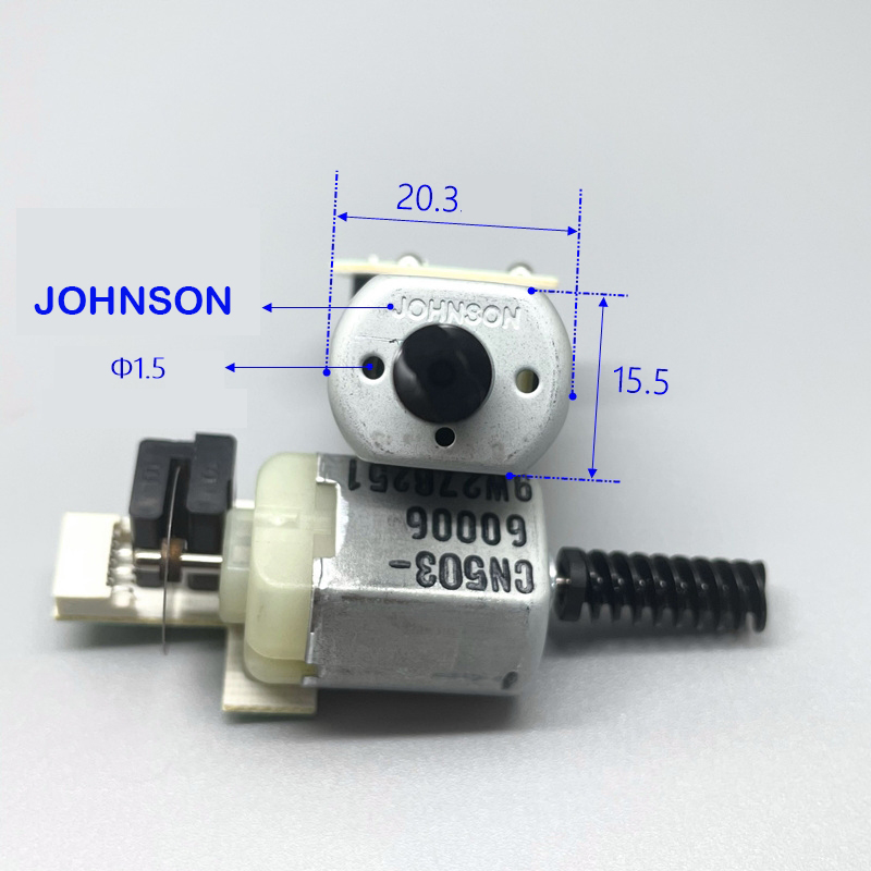 JOHNSON Electric 130 Photoelectric Encoder Speed Measuring Motor Code Disc DC 5V-12V Volt 32 Wire AB Phase Precision 6V 7.2V 9V