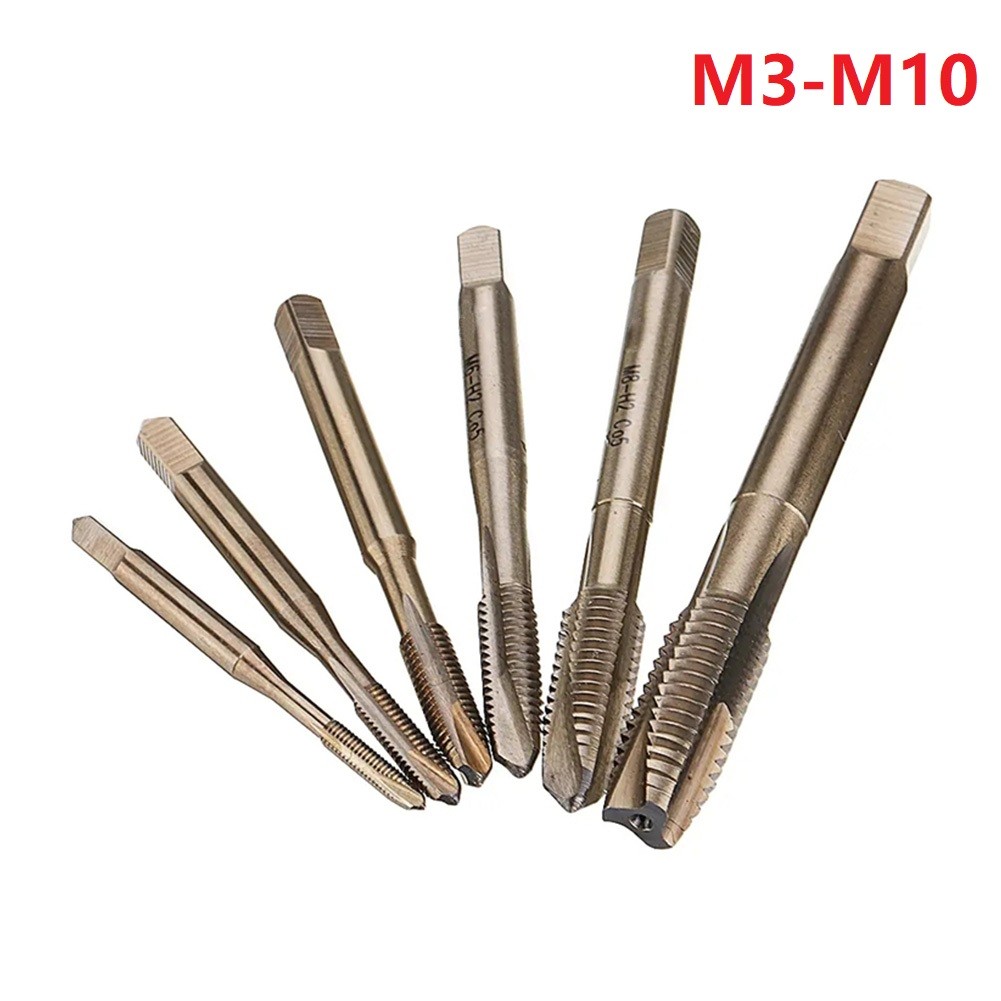 Metric HSS Spiral Flute Screw Threading Taps Drill Set Tools For Machine Metals M2 M2.5 M3 M4 M5 M6 M8 M10 M12 M16 M20 M24 M30
