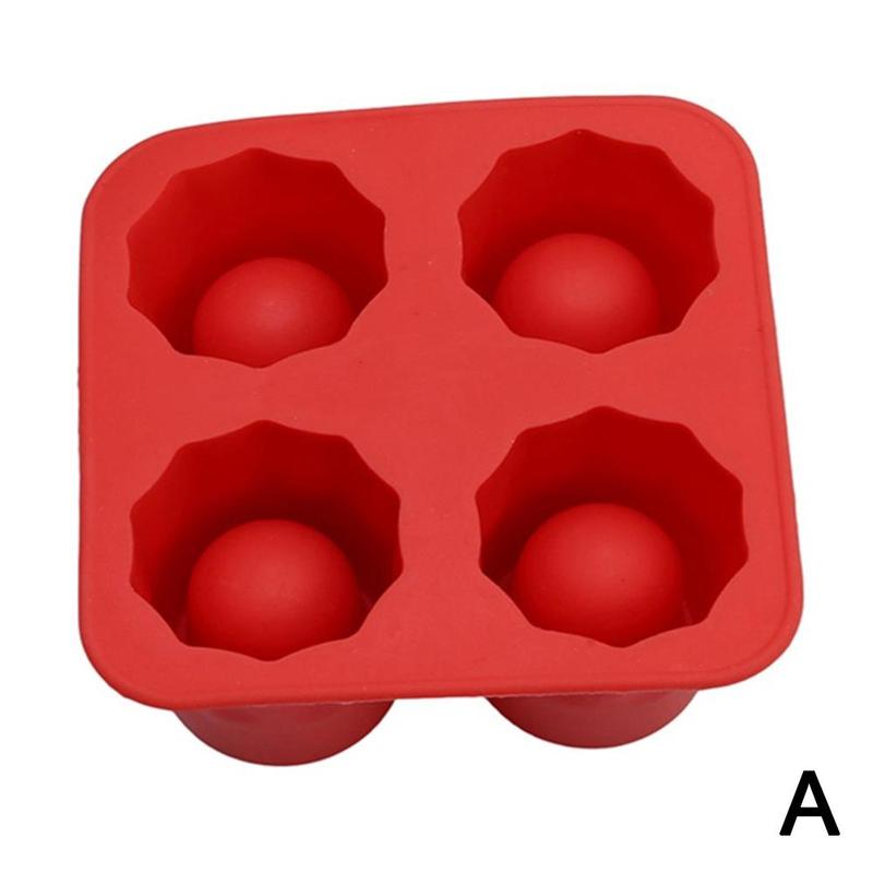 Ice Cube Tray Mold Makes Shot Glasses Ice Mold Novelty Ice Summer Tool Shot Ice Mold Kitchen Tools Drink Glass Tray R0X7: Black