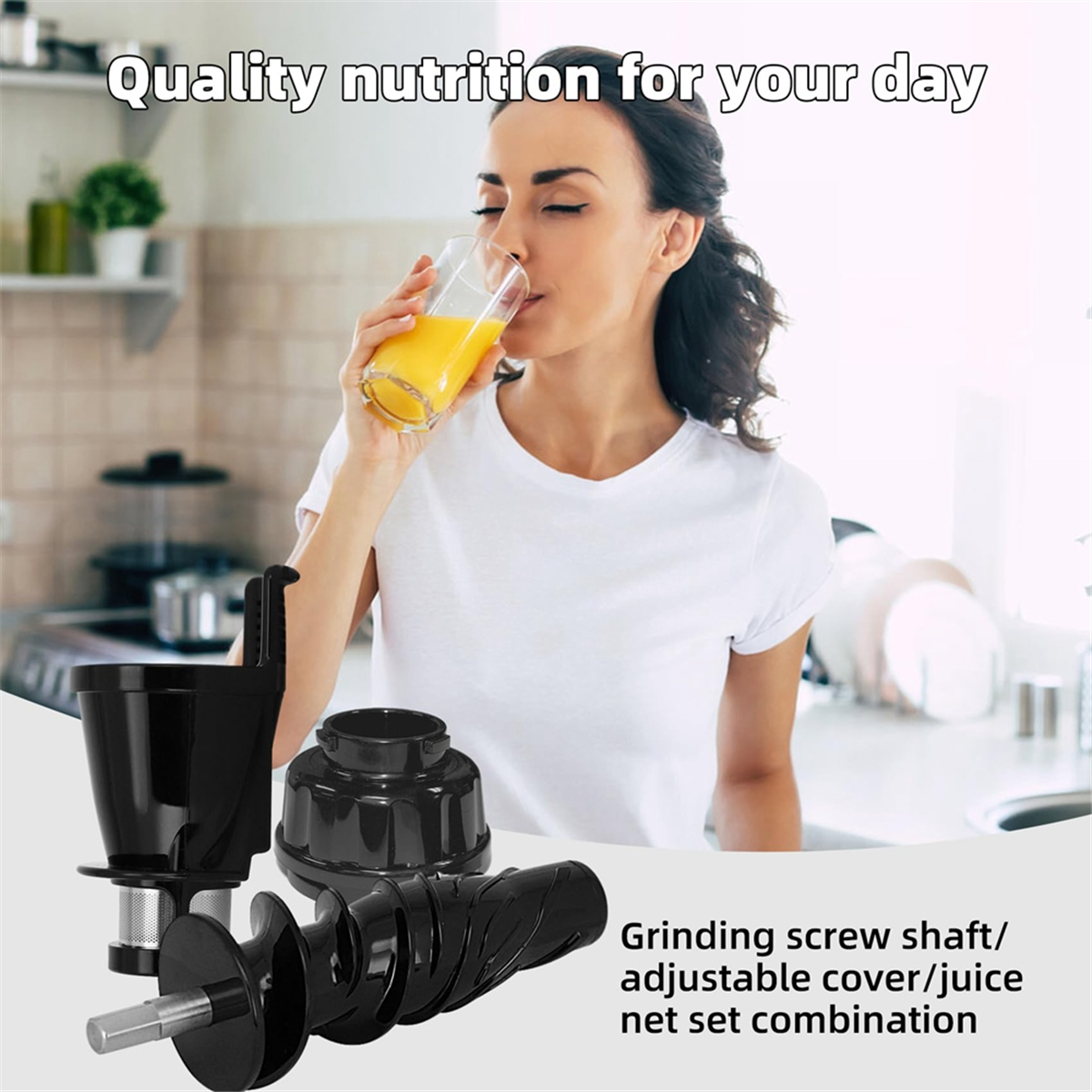 N85R Juicer Replacement Parts Compatible for Omegae 8006 8005 8004 8003 NC800HDR, NC900HDC Slow Masticating Juicing Screen