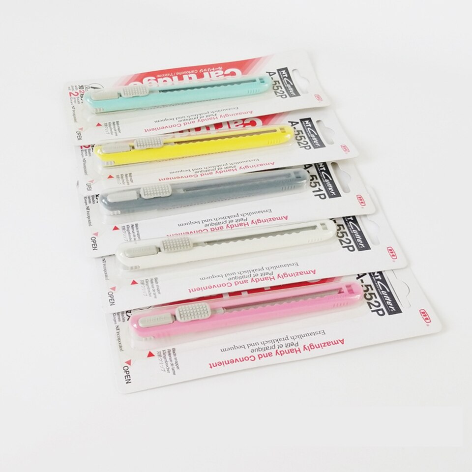 car wrap cutter auto lock paper cutter Knife with 9mm Stainless steel blades NT.A-552P