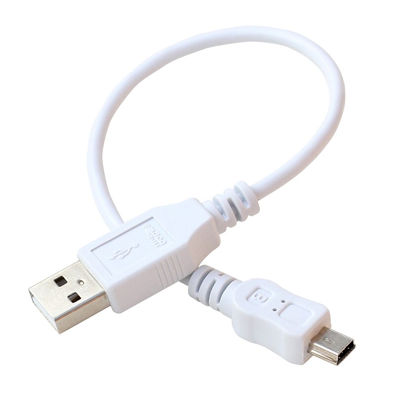 0.2M Mini USB 5 Pin Data Charging Short Cable for Digital Cameras MP3 MP4