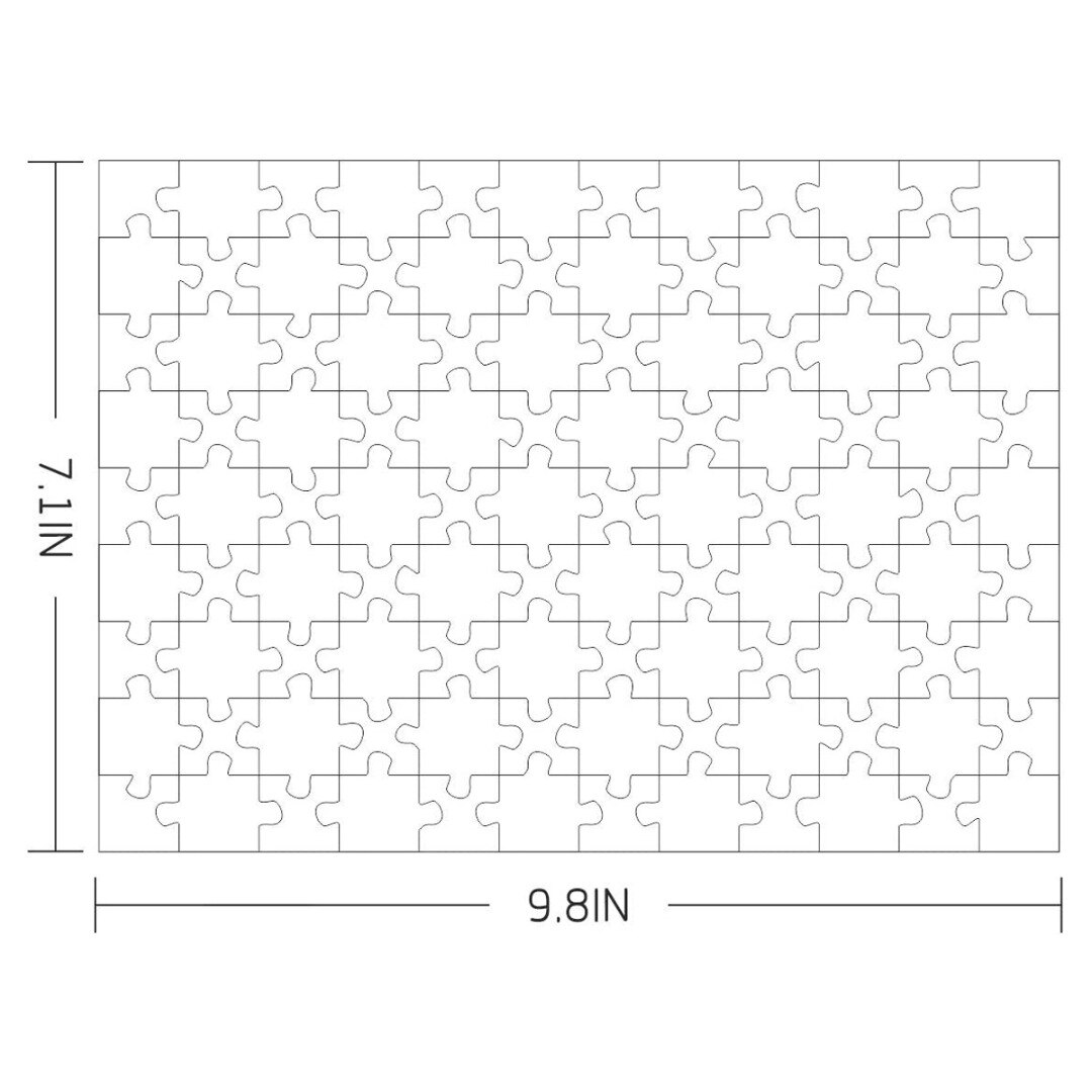 108 teile/satz transparent Acryl Puzzle Puzzle freundlicher Pädagogisches betonen Linderung Spielzeug Kunststoff Für freundlicher 12-16 Jahre