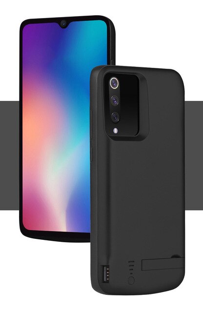 Powerbank Case Voor Xiaomi Mi 9 Batterij Opladen Case 5000Mah Externe Batterij Power Bank Charger Case Voor Xiaomi 9 batterij Cover: Default Title