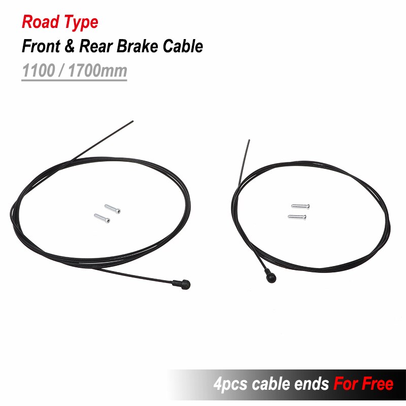 MTB Road Bike Shifter Brake Cable Mountain Bicycle Front Rear Derailleur Brake Core Lnner Wire Variable Speed Line: Road-Front-Rear